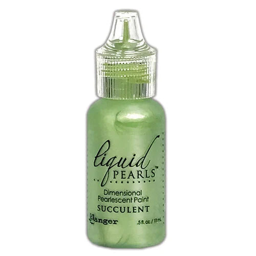 Ranger Ink - Liquid Pearls - Dimensional Paint - Succulent
