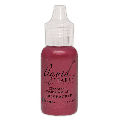 Ranger Ink - Liquid Pearls - Dimensional Paint - Firecracker