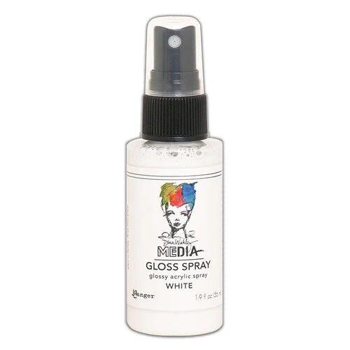Ranger Ink - Dina Wakley Media - Gloss Sprays - White