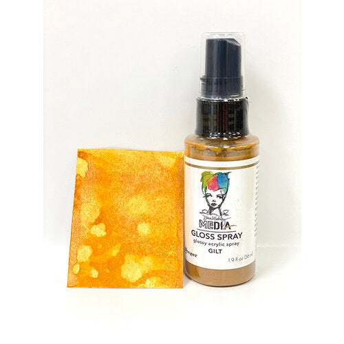Ranger Ink - Dina Wakley Media - Gloss Sprays - Gilt