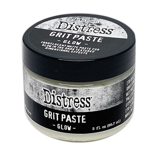 Ranger Ink - Tim Holtz - Halloween - Distress Grit Paste - 3 Ounces - Glow