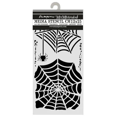 Stamperia - Halloween Collection - Stencils - Spider Webs