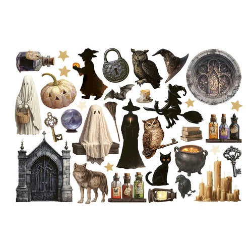 Stamperia - Halloween Collection - Ephemera