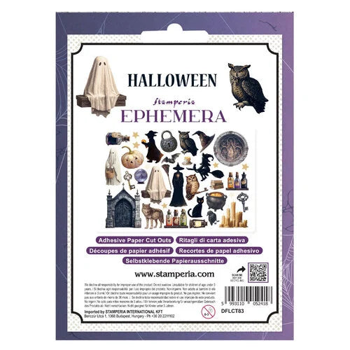 Stamperia - Halloween Collection - Ephemera