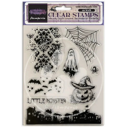 Stamperia - Halloween Collection - Acrylic Stamps