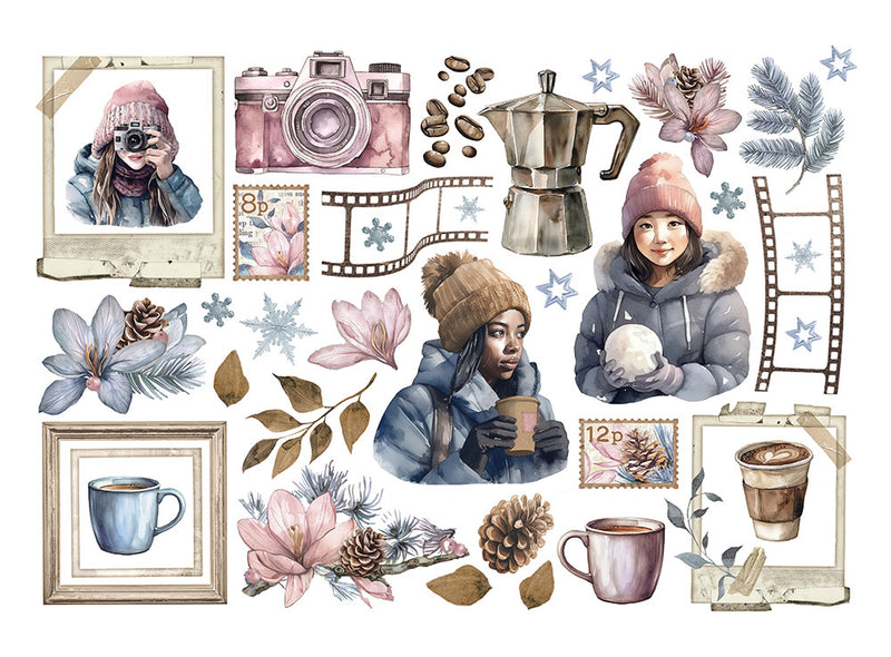 Stamperia - Dewdrops Collection - Ephemera