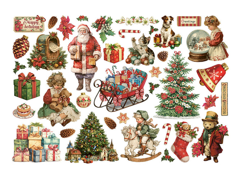 Stamperia - Classic Christmas - Ephemera