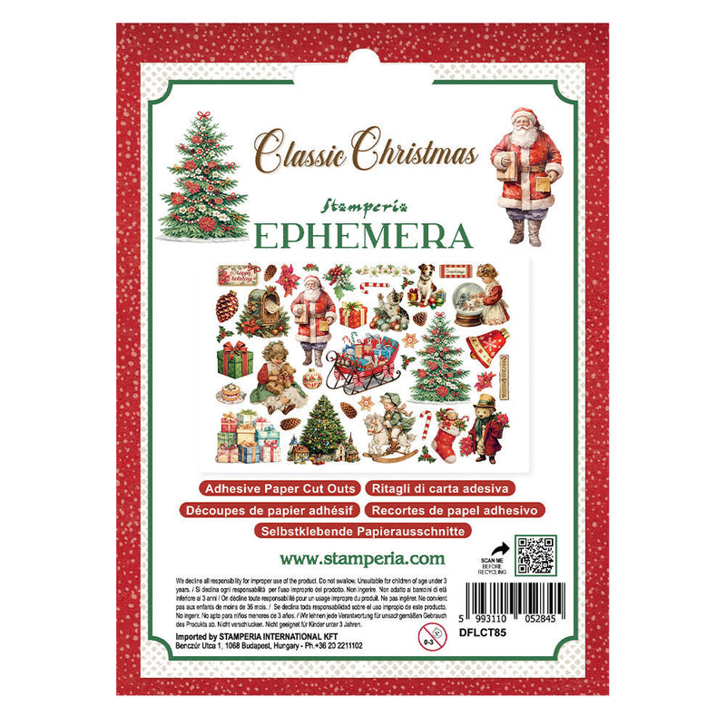 Stamperia - Classic Christmas - Ephemera