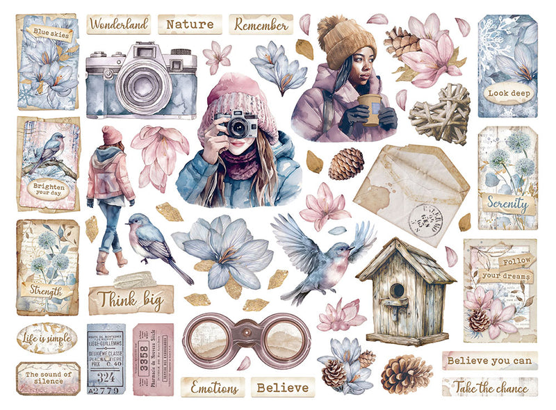 Stamperia - Dewdrops Collection - Assorted Die Cuts