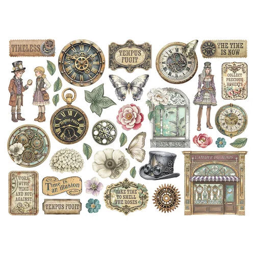 Stamperia - Gardens Of Time - Assorted Die Cuts