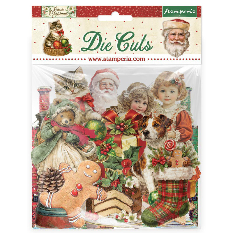 Stamperia - Classic Christmas - Assorted Die Cuts