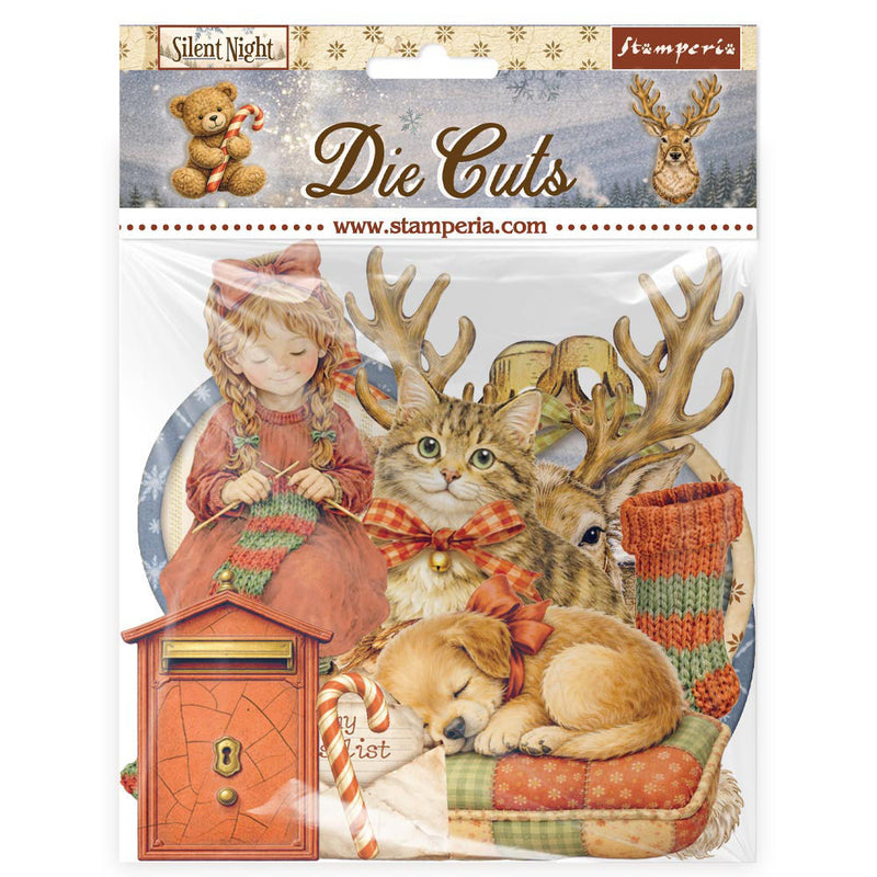 Stamperia - Silent Night - Assorted Die Cuts