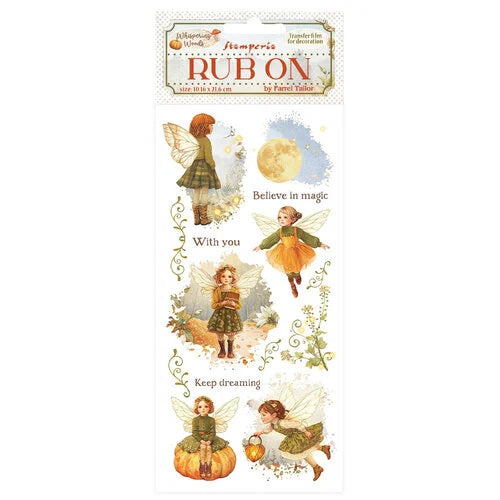 Stamperia - Whispering Woods - Rub-On Transfers - Fairy