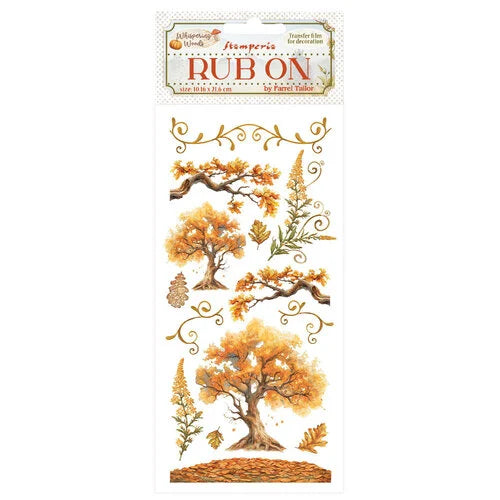 Stamperia - Whispering Woods - Rub-On Transfers - Oak