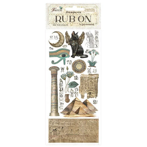 Stamperia - Fortune Collection - Rub-On Transfers - Egypt