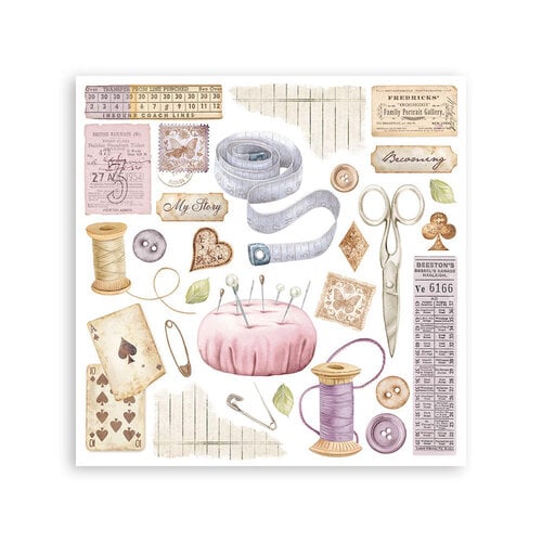 Stamperia - Quiet Days - Rub-On Transfers - 6 Subjects