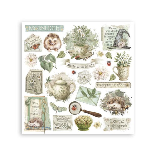 Stamperia - Stamperia - Herbarium Silvae - Rub-On Transfers - Assorted Pack