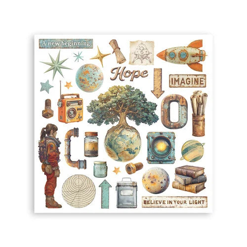 Stamperia - A New Beginning - Rub-On Transfers - Assorted Pack