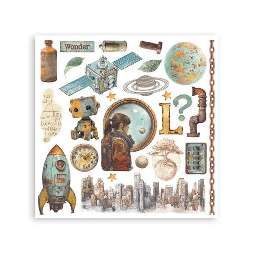 Stamperia - A New Beginning - Rub-On Transfers - Assorted Pack