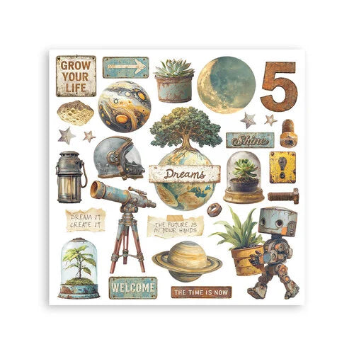 Stamperia - A New Beginning - Rub-On Transfers - Assorted Pack