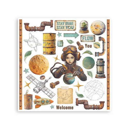 Stamperia - A New Beginning - Rub-On Transfers - Assorted Pack