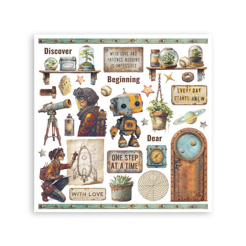 Stamperia - A New Beginning - Rub-On Transfers - Assorted Pack