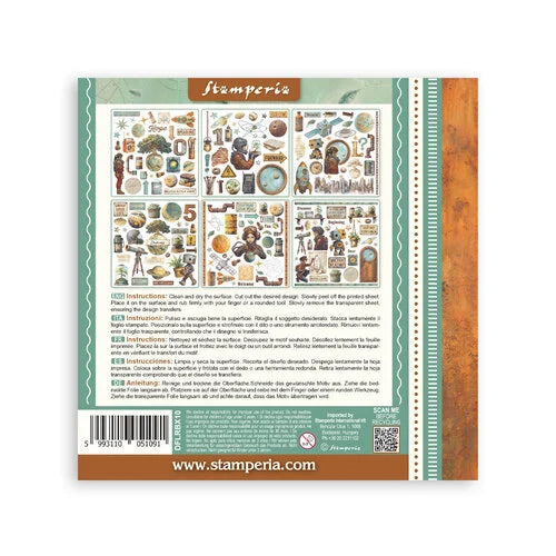 Stamperia - A New Beginning - Rub-On Transfers - Assorted Pack