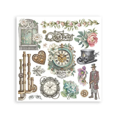 Stamperia - Gardens Of Time - Rub-On Transfers - Assorted Pack