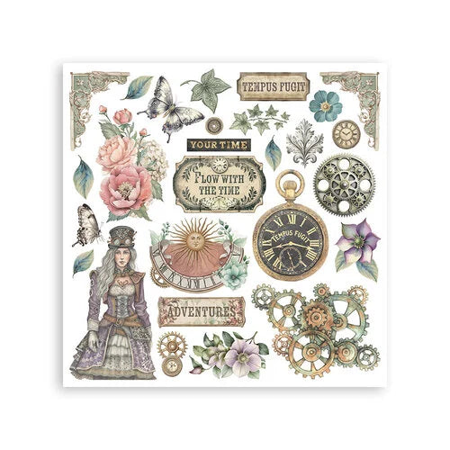 Stamperia - Gardens Of Time - Rub-On Transfers - Assorted Pack