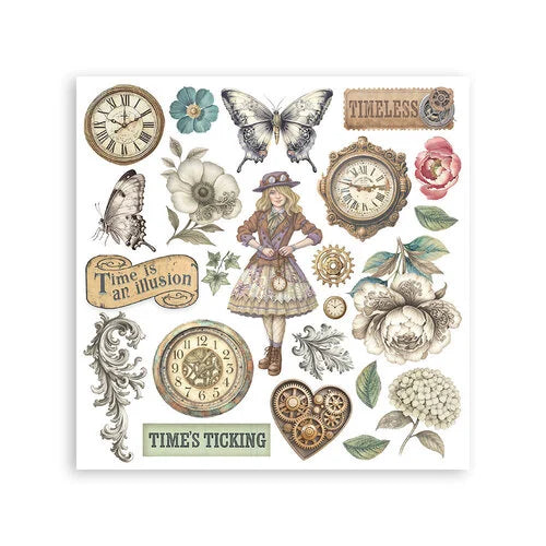 Stamperia - Gardens Of Time - Rub-On Transfers - Assorted Pack