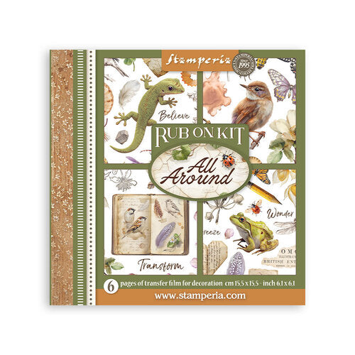 Stamperia - All Around - Rub-On Transfers - Assorted Pack