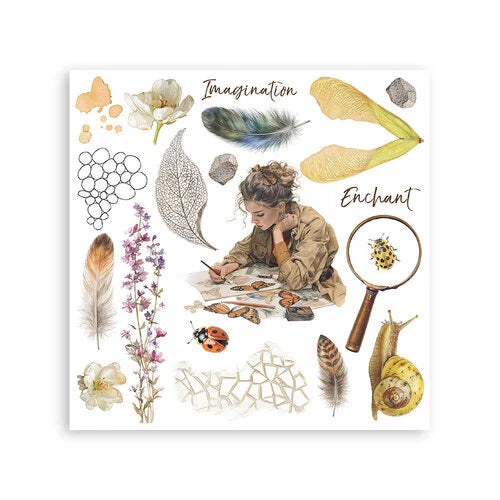 Stamperia - All Around - Rub-On Transfers - Assorted Pack