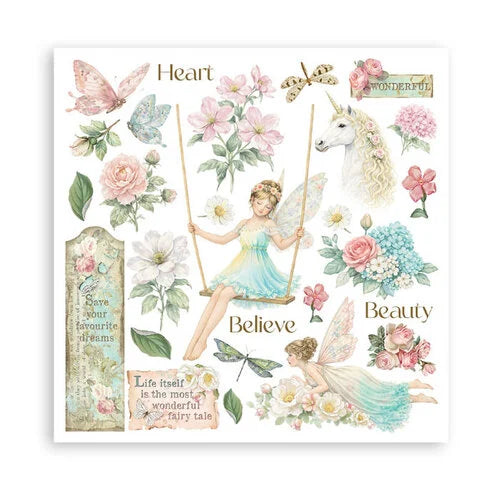 Stamperia - Wonderland - Rub-On Transfers - Assorted Pack