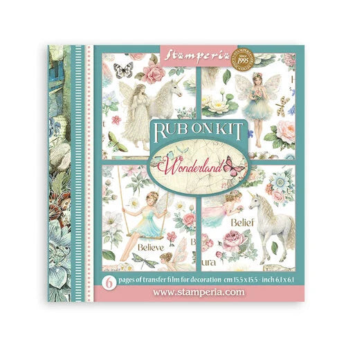 Stamperia - Wonderland - Rub-On Transfers - Assorted Pack