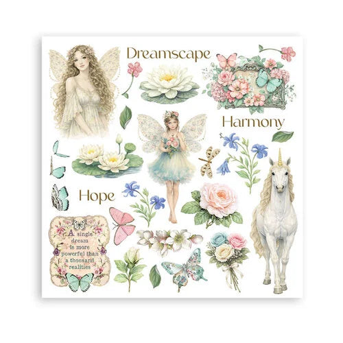 Stamperia - Wonderland - Rub-On Transfers - Assorted Pack