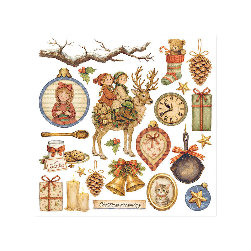 Stamperia - Silent Night - Rub-On Transfers - Assorted Pack