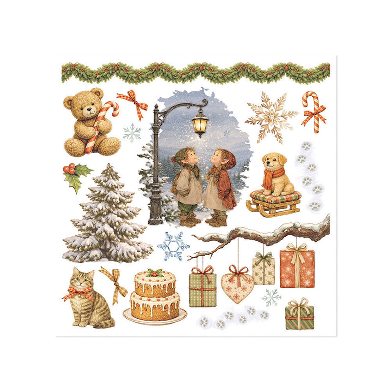 Stamperia - Silent Night - Rub-On Transfers - Assorted Pack