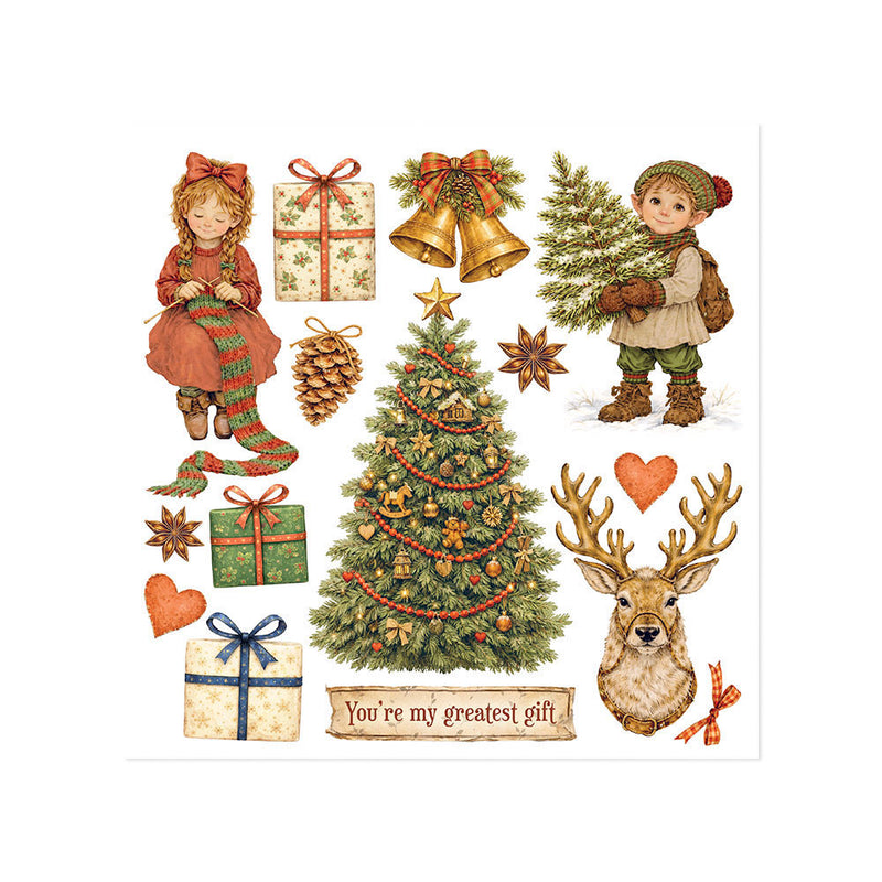 Stamperia - Silent Night - Rub-On Transfers - Assorted Pack