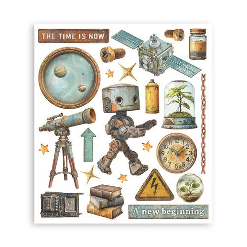 Stamperia - A New Beginning - Rub-On Transfers - Assortment