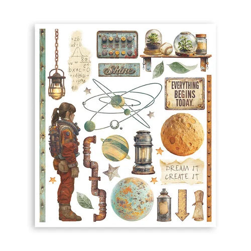 Stamperia - A New Beginning - Rub-On Transfers - Assortment