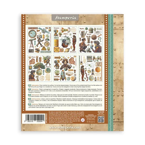 Stamperia - A New Beginning - Rub-On Transfers - Assortment