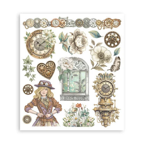 Stamperia - Gardens Of Time - Rub-On Transfers - Assortment