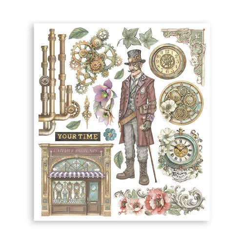 Stamperia - Gardens Of Time - Rub-On Transfers - Assortment