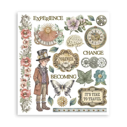 Stamperia - Gardens Of Time - Rub-On Transfers - Assortment