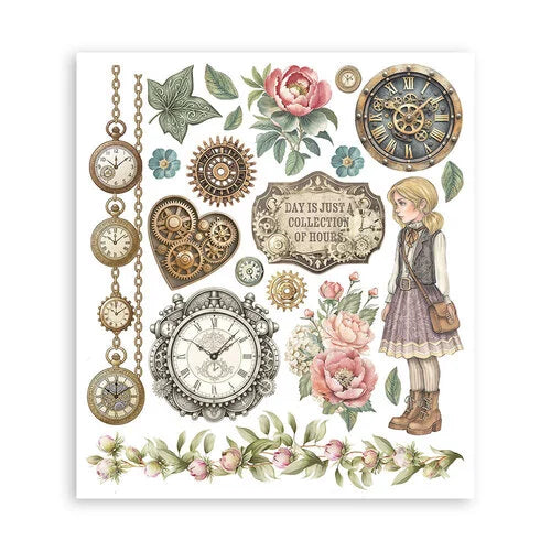 Stamperia - Gardens Of Time - Rub-On Transfers - Assortment