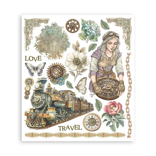 Stamperia - Gardens Of Time - Rub-On Transfers - Assortment