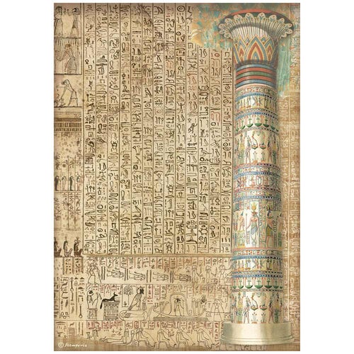 Stamperia - Fortune - A4 Rice Paper - Egypt