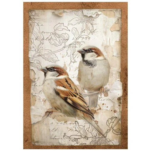 Stamperia - All Around - A6 Mini Rice Paper - 8 Sheets