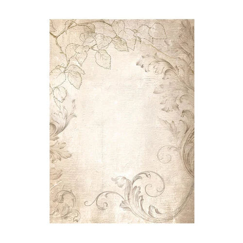 Stamperia - Golden Harmony Collection - A6 Rice Paper - Backgrounds