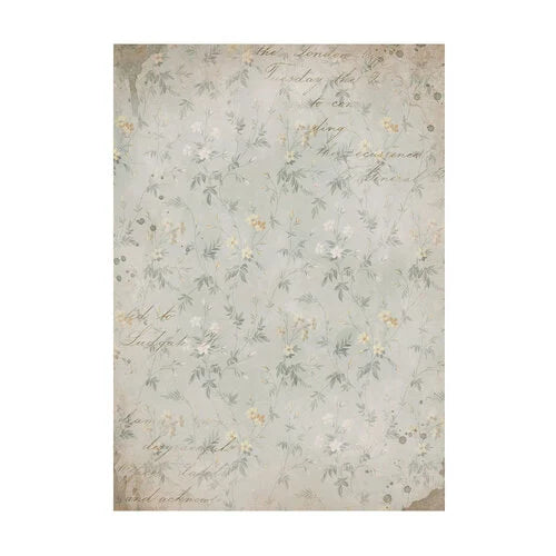 Stamperia - Golden Harmony Collection - A6 Rice Paper - Backgrounds